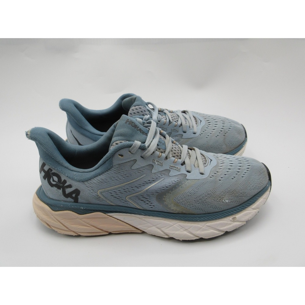 Hoka One One Arahi 5 Shoes Womens‎ Size 8.5 Blue Running Stability 1115012 BCPB